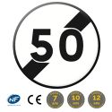 B33 - Panneau fin de limitation de vitesse Mysignalisation.com