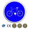 B22a - Panneau piste ou bande obligatoire pour cyclistes