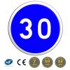 B25 - Panneau vitesse minimale obligatoire (B25)