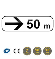 M3b3 - Panonceau de position ou directionnel (normes et classes)