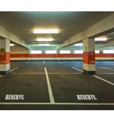 Pochoir réservé parking