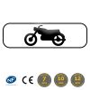 M4c - Panonceau d'application du panneau aux motos et cyclomoteurs