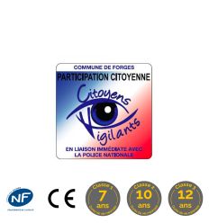 Panneau protection voisins vigilants