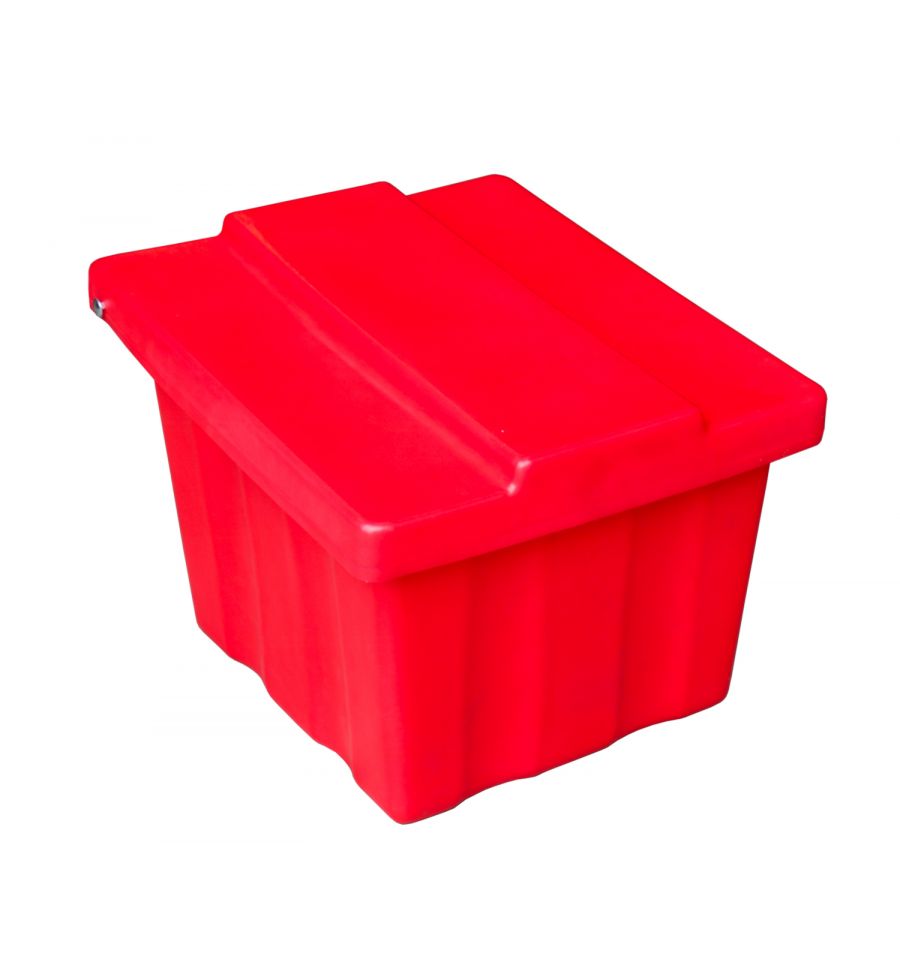 N°1 Des PRIX BAS - Bac plastique 200 litres - Bac de rangement multi usages  pour le stockage en intérieur ou en extérieur du sel, sable, absorbant…  Permet de répondre à vos