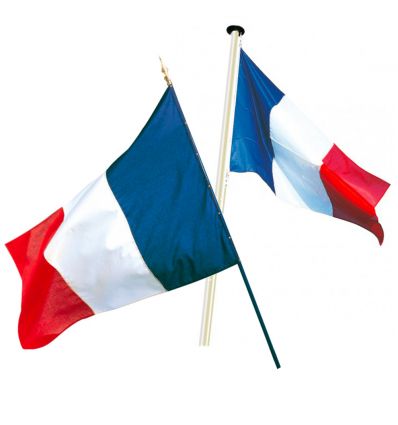 Achat drapeau français bleu blanc rouge pour mât - DOUBLET