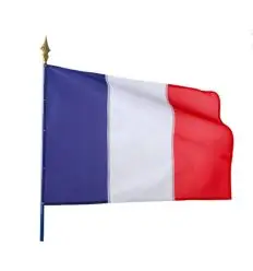 Drapeau français officiel pour bâtiment public