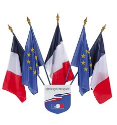 Écusson porte-drapeaux