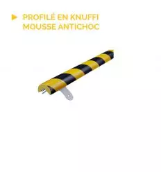 Mousse de Protection D'angle Base Acier Knuffi® Type A