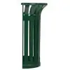 Poubelle Exterieur 35 L mural vert mousse