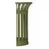 Poubelle Exterieur 35 L vert olive