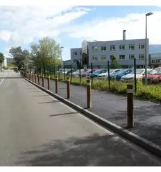 Potelet Anti-Stationnement en Bois