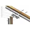 Kit Complet Glissière de Sécurité en Bois et Métal
