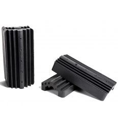 Caoutchouc de protection de rack