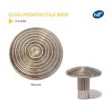 Photo : Clou Podotactile Inox 316 pour milieu marin À sceller