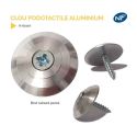 Photo : Clou Podotactile à Visser pour Support en Bois Aluminium