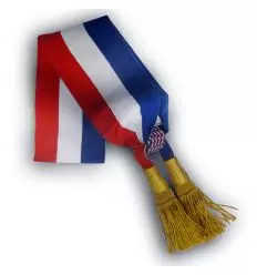 Écharpe tricolore pour maire