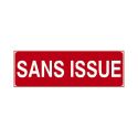 Photo : Panneau Sans Issue Autocollant - 200 x 75 mm