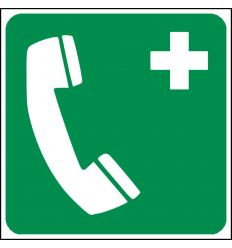 Panneau Téléphone d’urgence - E004
