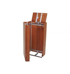 Poubelle de propreté en bois 100 Litres