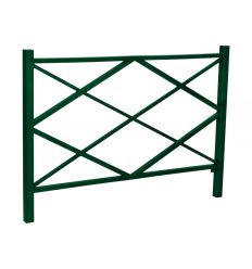 Barrière De Ville Losange Vert