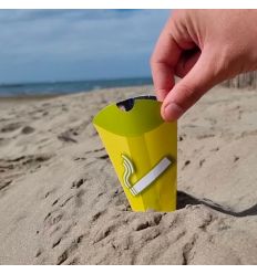 Cendrier de poche en carton recyclable pour distributeur