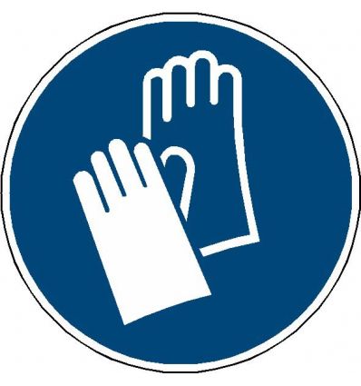 Panneau Port des gants de protection Obligatoire - Prozon