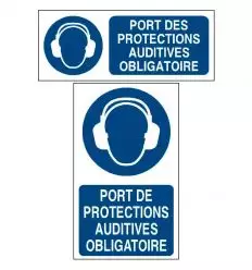Panneau Protection auditive Obligatoire