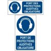 Panneau Protection auditive Obligatoire