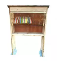 Boite à livres extérieur en bois