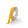 Ruban adhésif antidérapant conformable Rouleau largeur 25 mm jaune