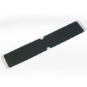 Photo : Plaque antidérapante en aluminium à visser Noir - L 635 x l 63 mm