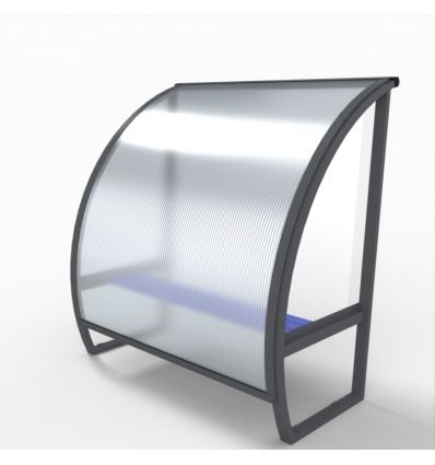 Banc de touche foot modèle standard, hauteur 1,6m, banc de 1,5m, pour 3 joueurs (2)