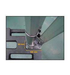 Poids de Lestage pour Barnum Pliant - Fentes de 100 x 50 mm