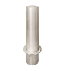 Potelet amovible inox Ø 76 mm + Fourreau inox