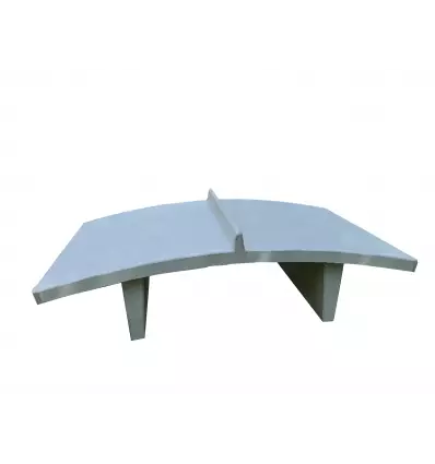 Table de Teqball en béton exterieur