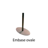 Embase ovale