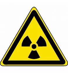 Pictogramme Danger radioactivité - W003