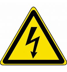 Pictogramme danger électricité - W012
