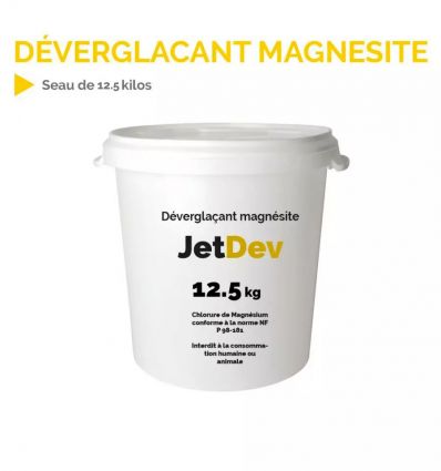 Déneigeant magnésite en seau de 12,5 kg