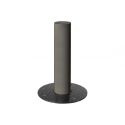 Photo : Borne escamotable manuelle cylindrique Gris Procity - Ø 160 mm
