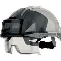 Photo : Casque de chantier Lunettes intégrées JSP