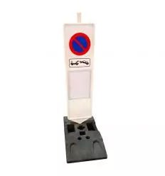 Balise Anti Stationnement avec ou sans Plastobloc