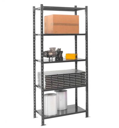 Rack industriel pour charges mi-lourdes - module de départ - en situation