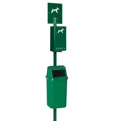 Borne de Propreté Canine Sacs Liasses