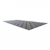 Zoom plots bande podotactile extérieure gris foncé