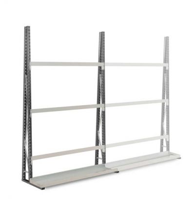 Rayonnage Cantilever Vertical - Simple face - Module de départ