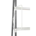 Photo : Séparateur arceau rayonnage cantilever vertical Extrémité gauche