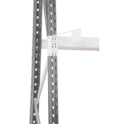 Séparateur porte étiquette - extrémité gauche - rayonnage cantilever vertical