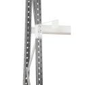Photo : Séparateur porte étiquette rayonnage cantilever vertical Extrémité gauche