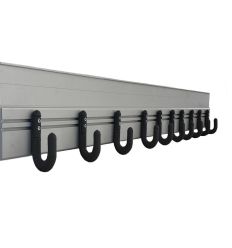 Lisse murale avec 10 patères intégrées